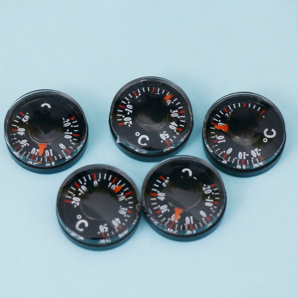 1 st diameter 20mm plast rund mini termometer mini spirit cirkulär hygrometer termometer temperatur luftfuktighet