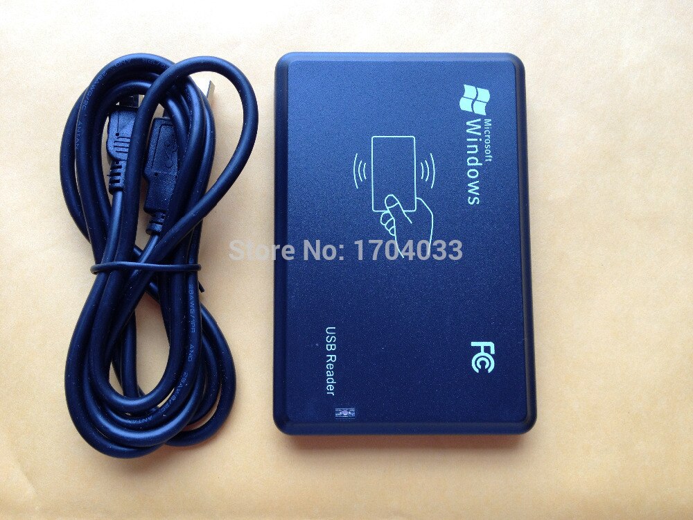 125Khz RFID Reader EM4100 USB Proximity Sensor Smart Card EM ID Reader for Access Control