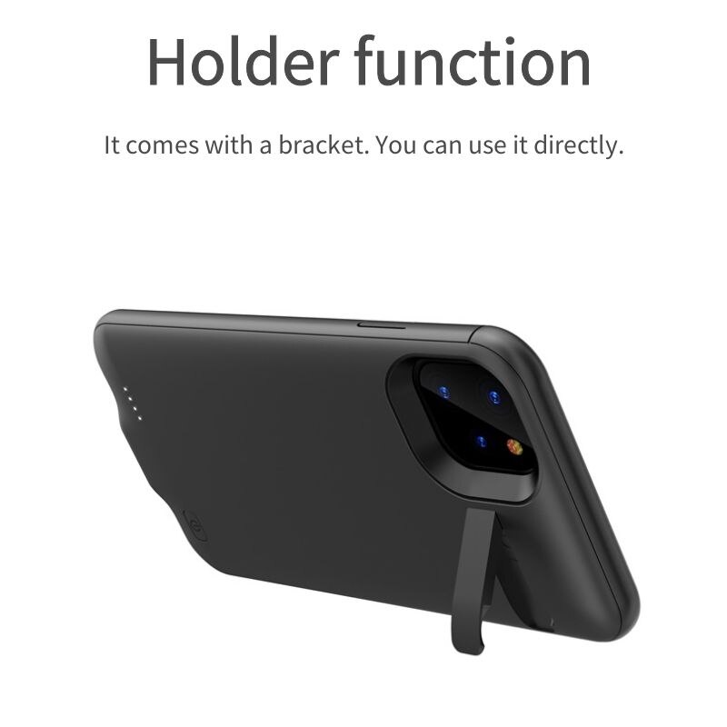 Suqy External Battery for Iphone 6/ 6s/ 7/ 8 Case Power Bank 5500mAh Rechargeable Batteries Charging Case for Iphone 7 Powerbank