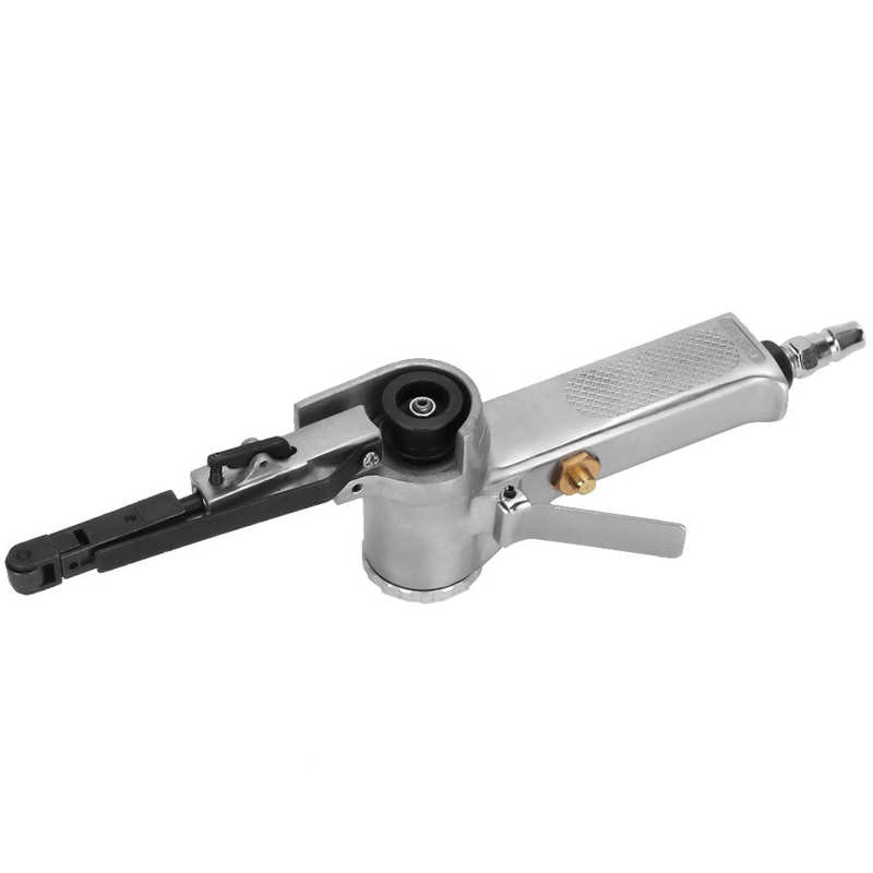 Pneumatic belt sander 10mm pneumatic belt sander 16000rpm for grinding polishing deburring chamfering rust removal
