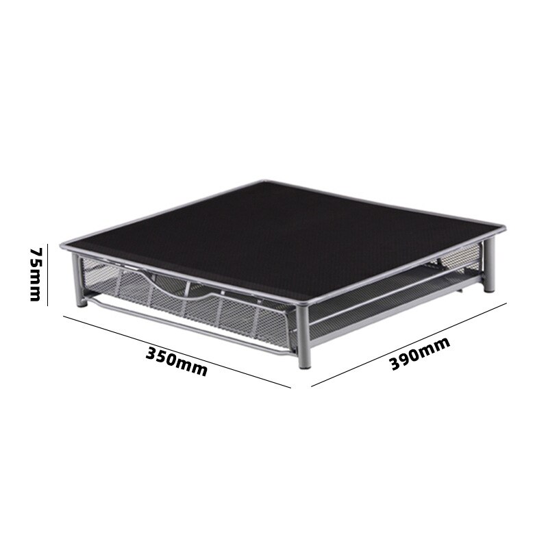 Organizador de cápsulas de café, cajones de café prácticos, soporte de cápsulas para estantes de cápsulas de café Dolce Gusto, estante de hierro: Default Title