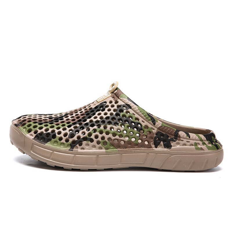 Menns tøfler sommer Strand fritidssko slip-på hule menn fottøy voksen ungdom mocassin homme zapatillas hombre