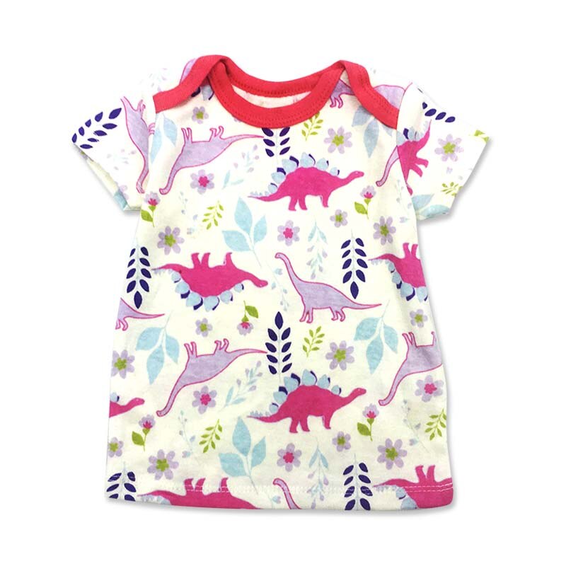 3 Stuk/partij Baby Gir Korte Mouwen T Shirts Kids Jongens Top Kleding T-shirt Kinderen Tee Kinderen kleding