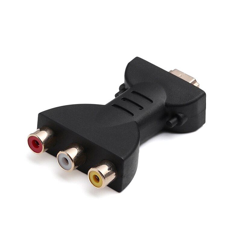 Adaptador de Audio HDMI a conector AV HDMI a VGA adaptador de Audio de Video RCA conector de componente de diferencia de Color RGB para HDTV para TV