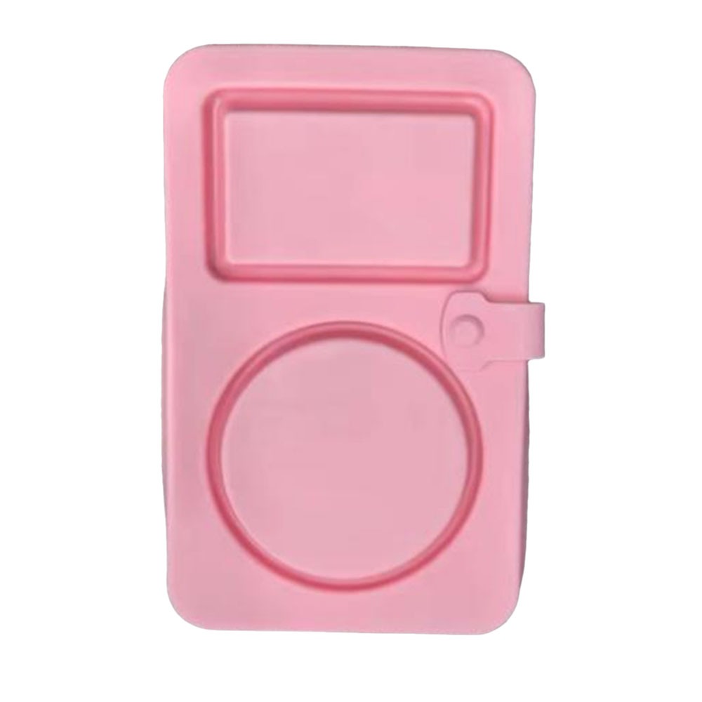 Conteneurs de collations réutilisables en Silicone, boîte à serpent pliable et étanche à Double compartiment avec couvercle, conteneurs d'assaisonnement de Sauce pour la maison: jaune clair