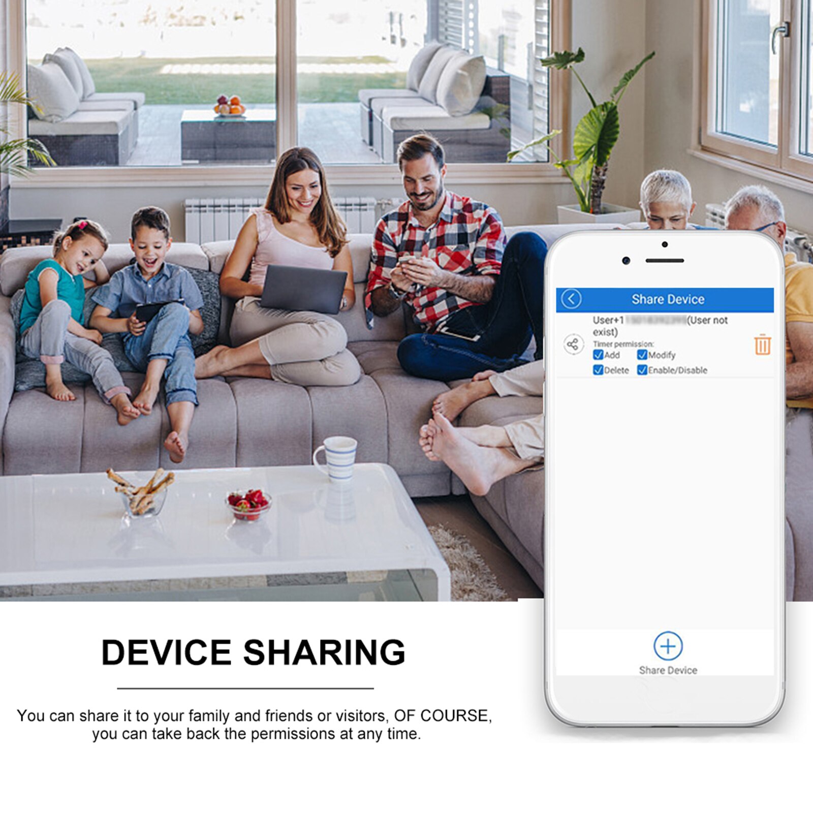 WiFi Smart Switch Garage Door Controller Compatible Garage Door Opener Smart Phone Remote Control APP Timing Function