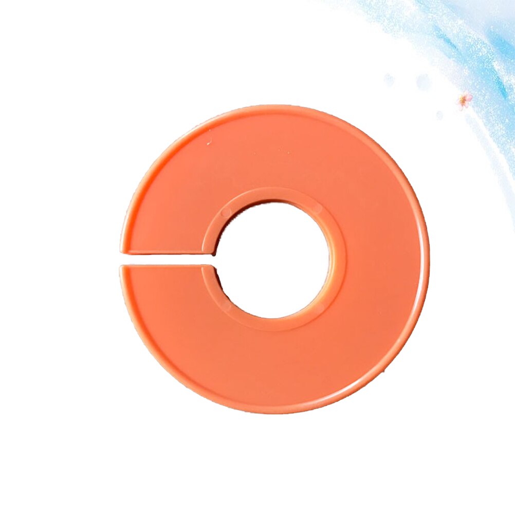 Separador de tallas 10 Uds redondo práctico plástico DIY para colgar en la pared tamaño del círculo separador de tallas