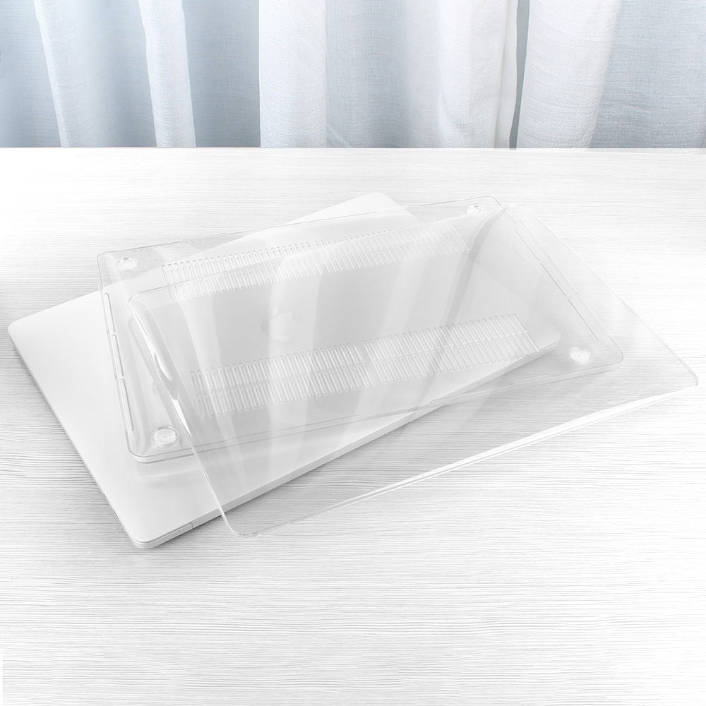 Transparent PC Case For Macbook Pro Retina 13 15 Retina 12 Air 11 13 Shockproof Hard Plastic Protective Shell Cover For MacBook