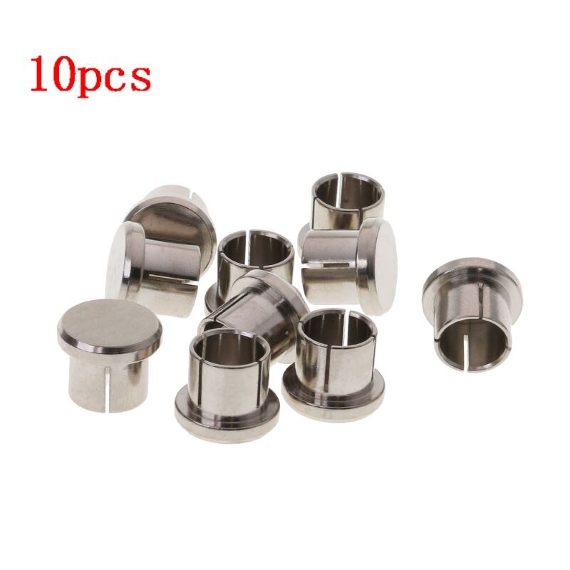 10Pcs Vergulde Kortsluiting Socket Phono Connector Rca Afscherming Jack Socket Bescherm Cover Caps E06C