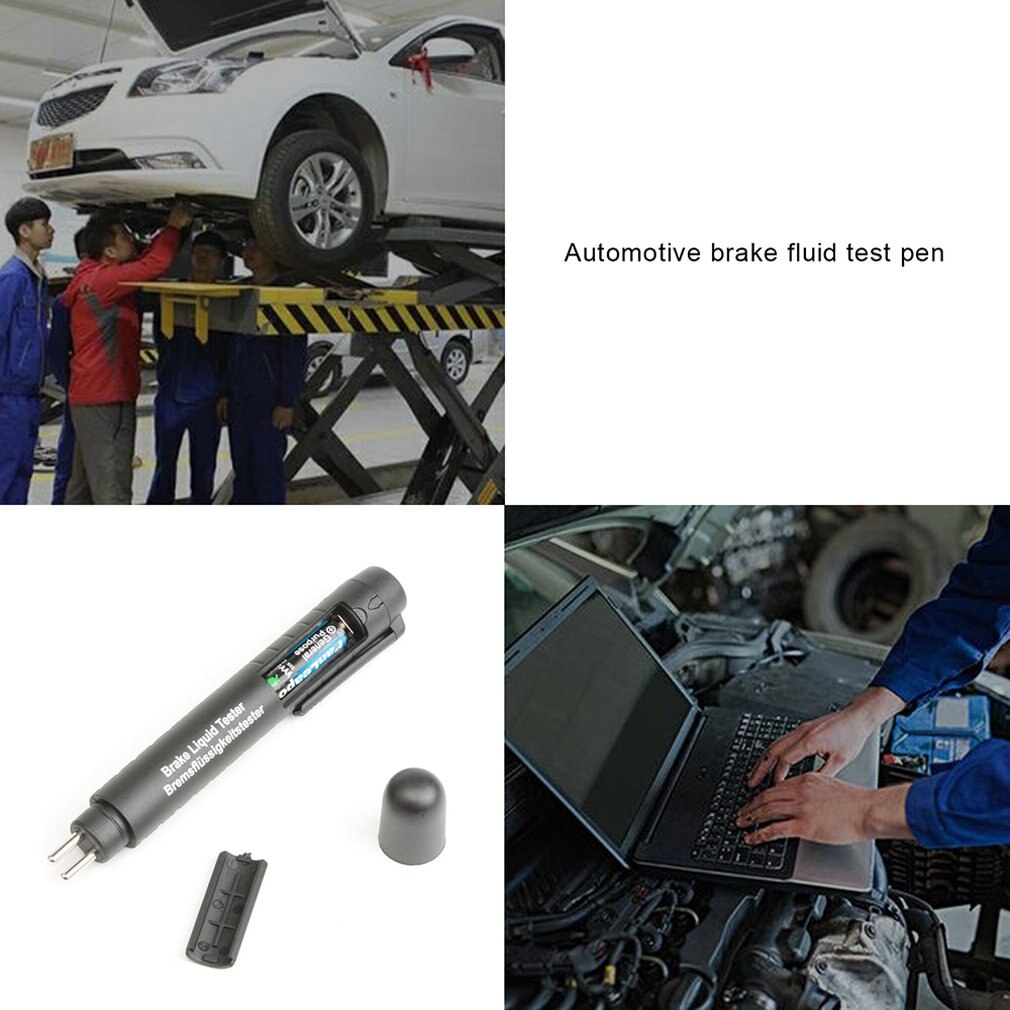 Brake Fluid Tester Pen Mini Indicator For Car Repairs Tools Vehicle Auto Automotive Diagnostic Tool Replacement Instrument