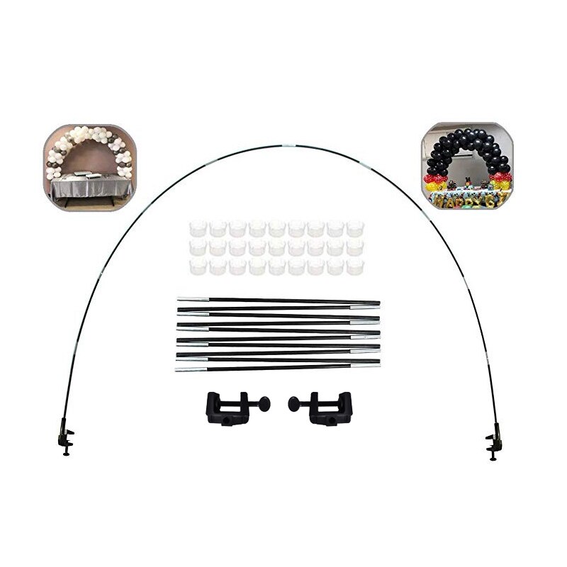 Large Balloon Arch Set Column Stand Base Frame Kit Birthday Wedding Party Decor SCIE999