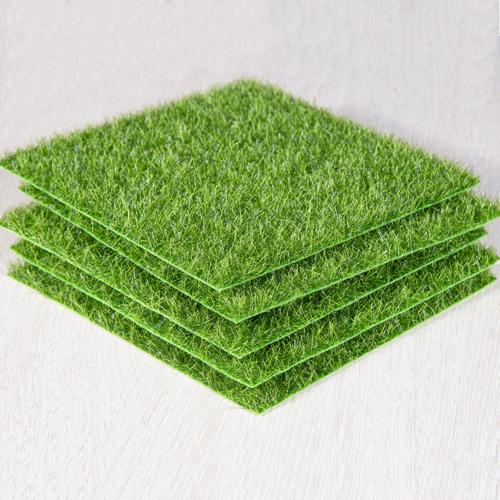 1Pc Plastic Synthetic Artificial Grass Mat Turf Lawn Garden Landscape Ornament Home Decor gardening props: 30x30cm