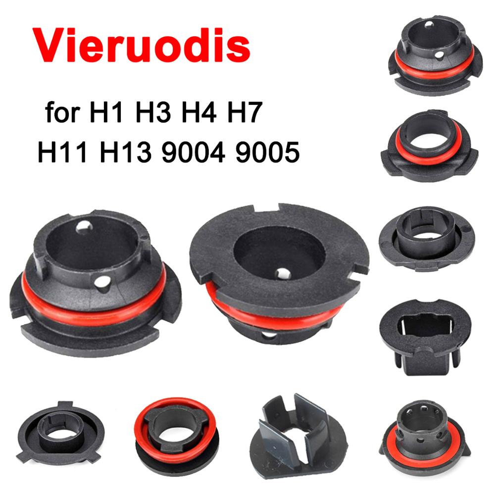 Auto Birne Adapter Halfter Basis Steckdosen Halter 2Stck LED Scheinwerfer für H1 H3 H4 H7 H11 H13 9004 9005