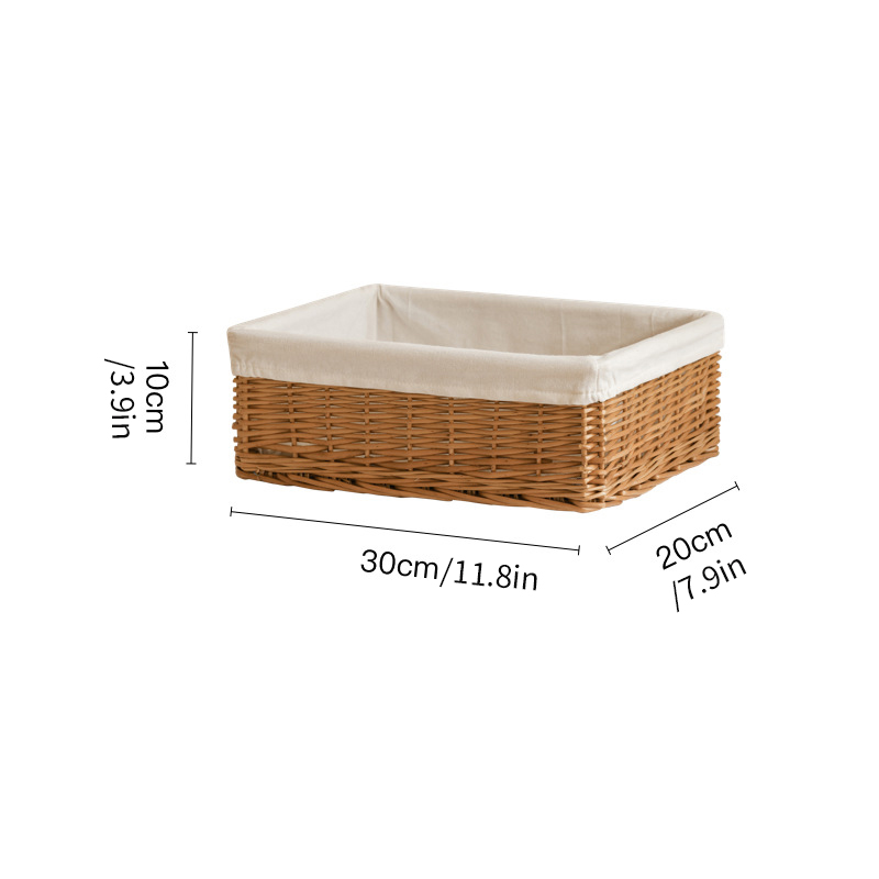 jojofuny 25stuks Woven Basket Van Handgemaakte