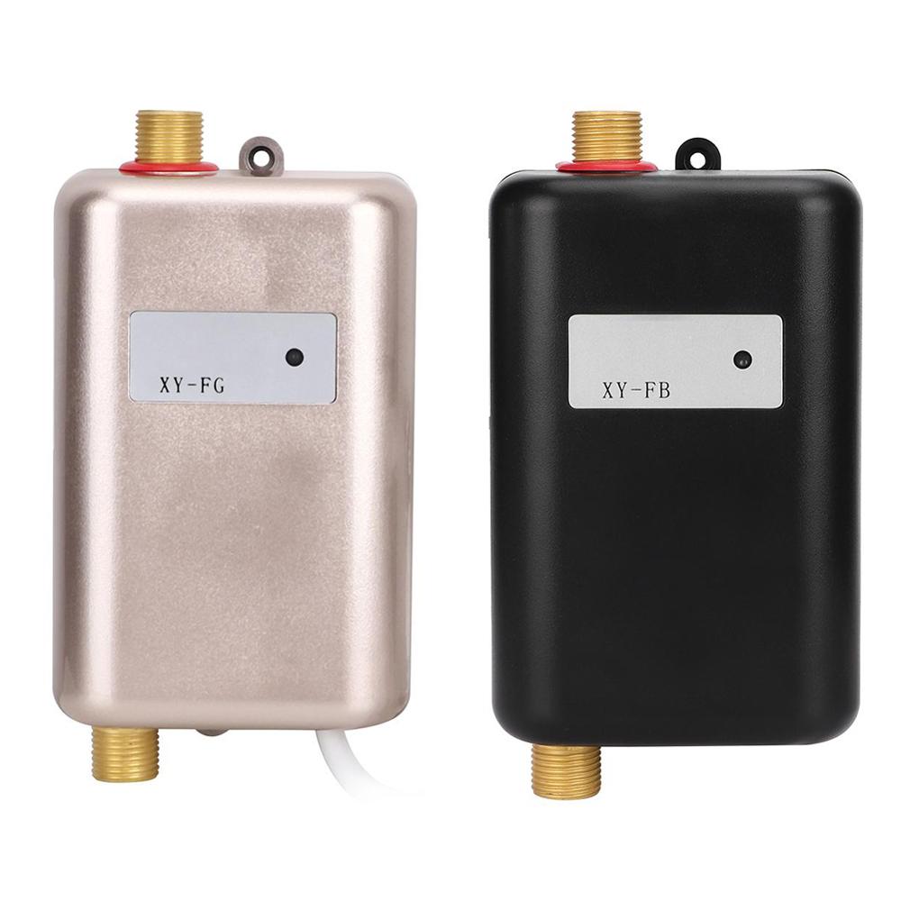 Scaldabagno elettrico 3800W scaldabagno istantaneo istantaneo senza serbatoio cucina bagno doccia flusso acqua caldaia 110V/220V