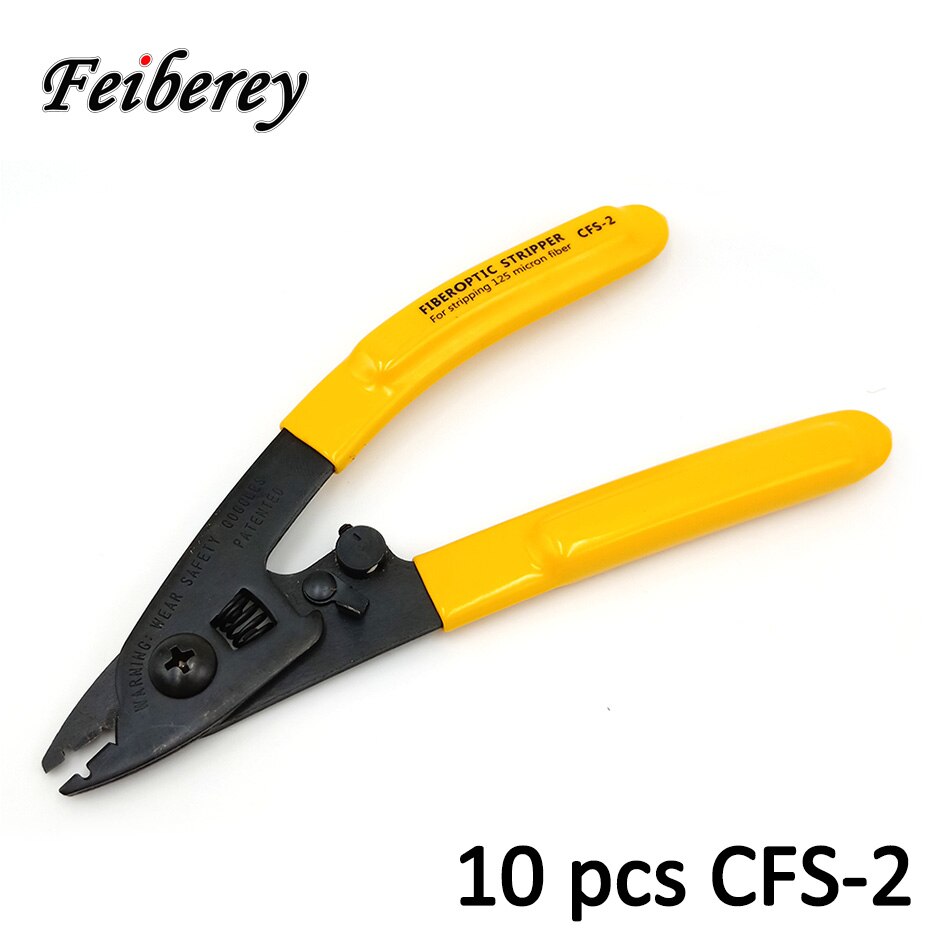 5 pcs CFS-3 CFS-2 CFS 2 3 FTTH Optical Fiber Stripping Tool Plier Fiber Optic Stripping Wire Stripper Fiber Optic Cable Stripper: CFS-2 10pcs