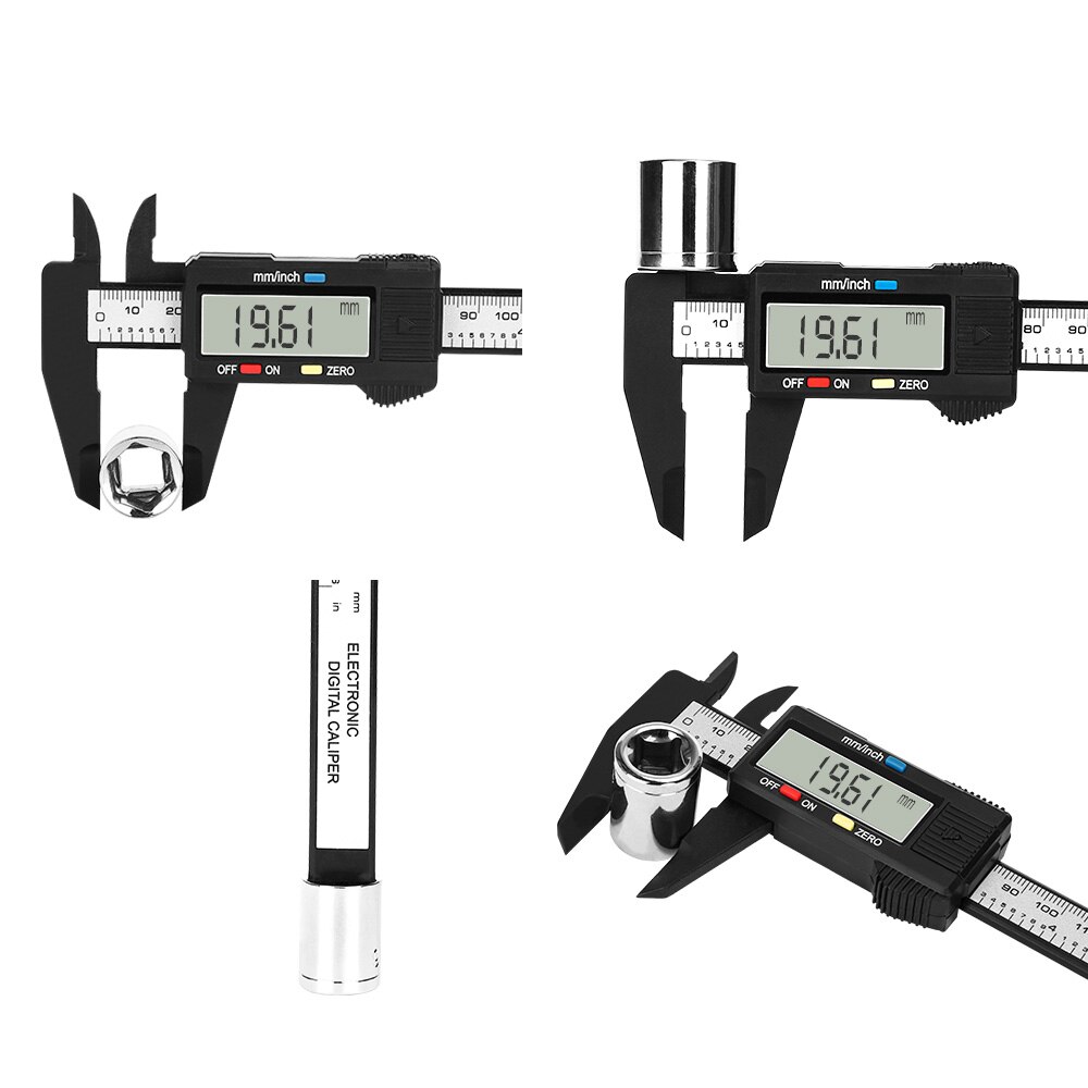 Digitaler Präzisions-Messschieber 150 Mm – 6 Zol Produktbild-Vorschau 6