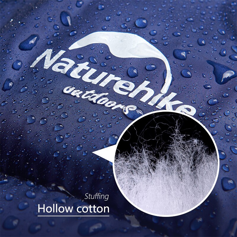 Naturehike bærbar vandafvisende camping sovepose kappe stil doven sovepose vinter poncho  nh18 d 010- s
