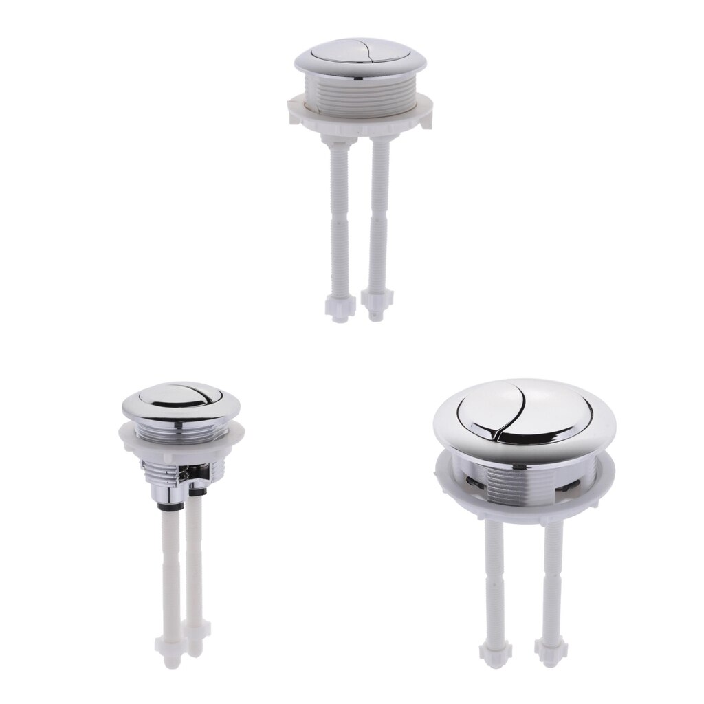 1pcs Bathroom Plastic Flush Toilet Water Tank Push Button For Bathroom