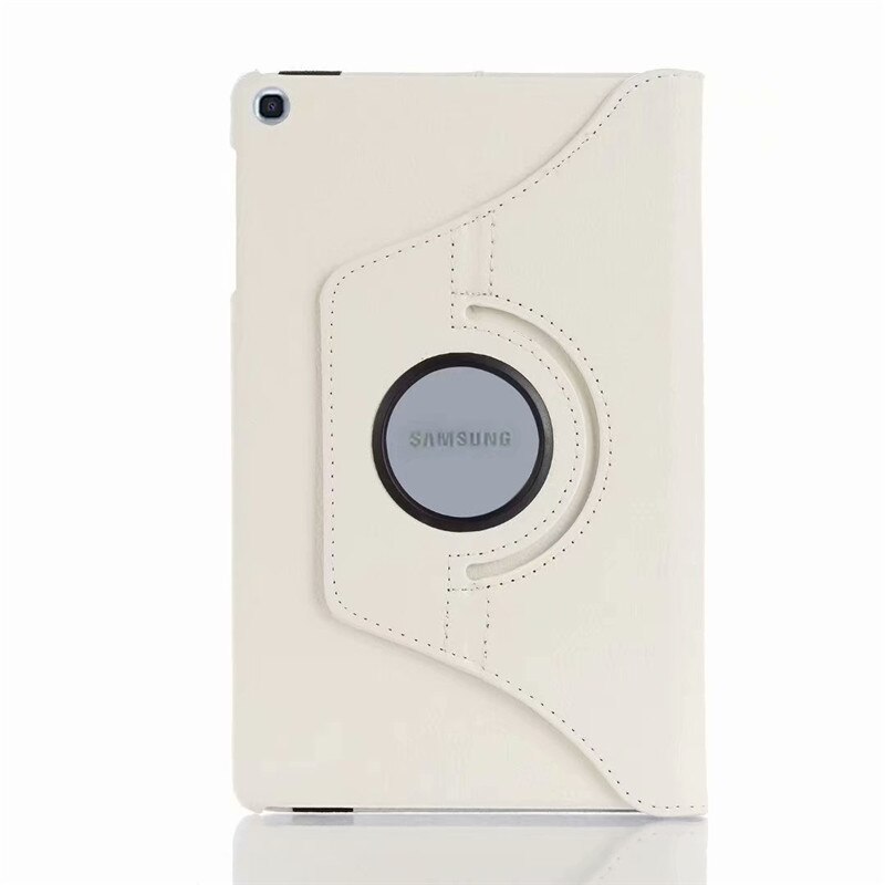 Pu Leather Case for Samsung Galaxy Tab A SM-T510 SM-T515 T510 T515 Tablet cover Stand Case for Tab A 10.1'' Funda Case: 02 White