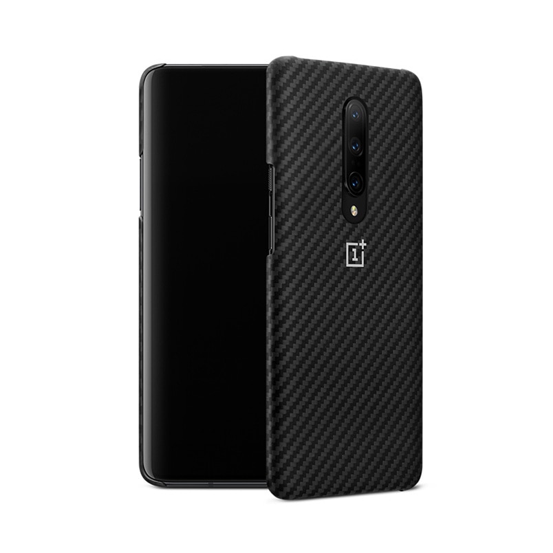 100% original back cover for oneplus 7T 7 pro protective case sandstone silicone nylon carbon fiber bumper