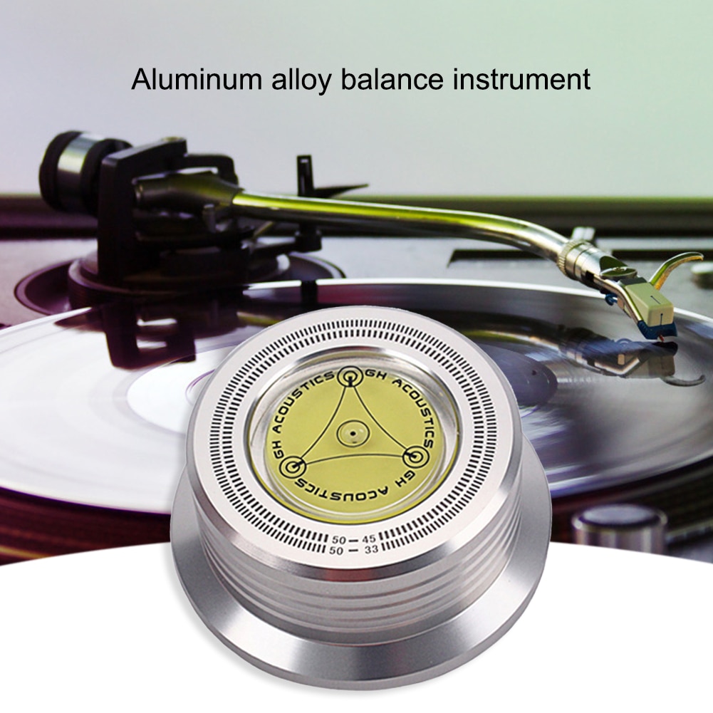 Weight Clamp Universal 50Hz LP Vinyl Turntable Aluminum Record Player Stabilizer Musical Enjoyable Instrument Supplies