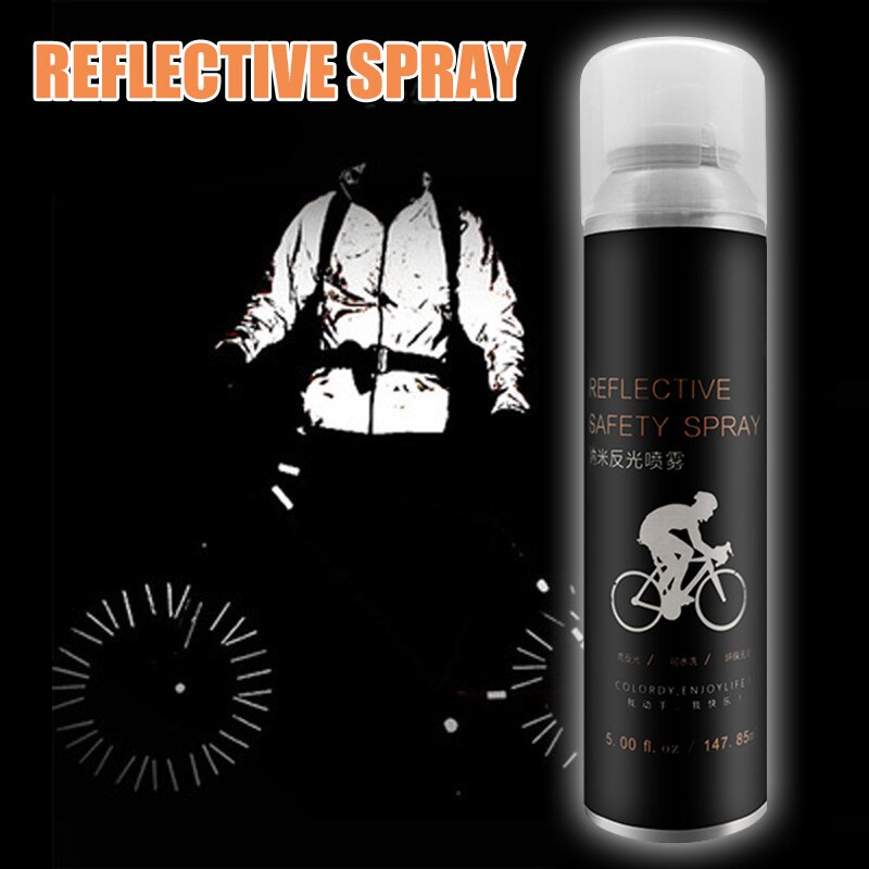 Silver Light Reflect-all Reflective Spray Paint Reflecting Washed Paint Outdoor