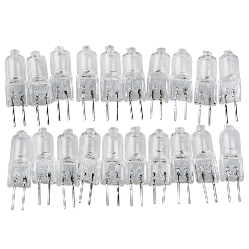 Halogenpære  g4 12v 10w lys varm hvit