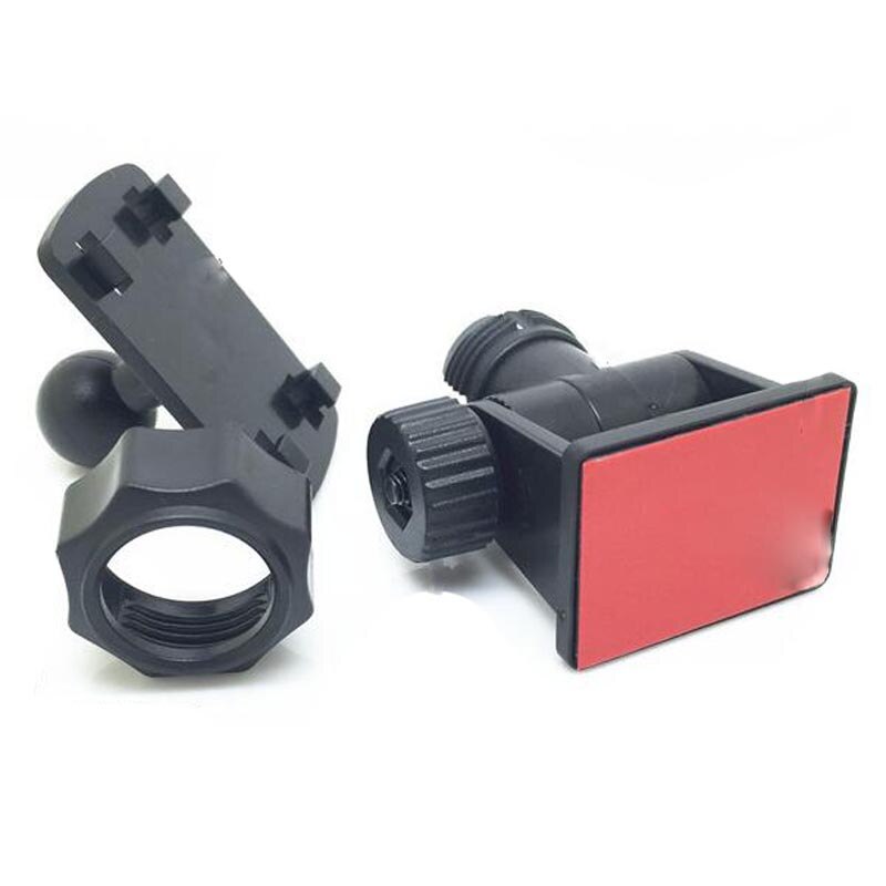 Support de trépied de bâti de DVR de voiture de tête de griffe de 4 support d'écran automatique de fenêtre avec la Double tasse de Base d'autocollant de Paster pour le support d'appareil-photo de GPS DV