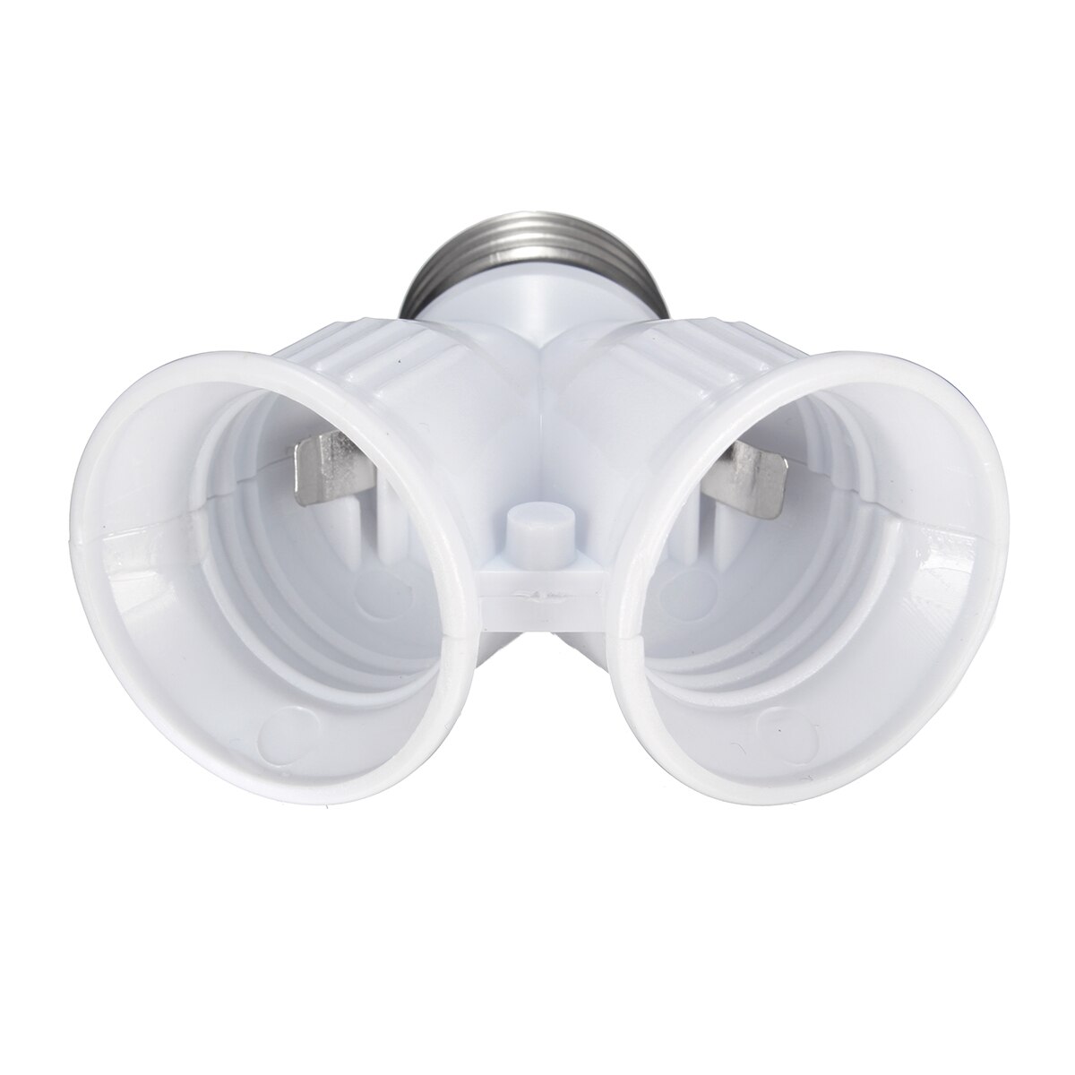 1a e27 to e27 lampenvoet dubbele fitting lampvoet houder converter splitter adapter voor led lamp lamp 220v