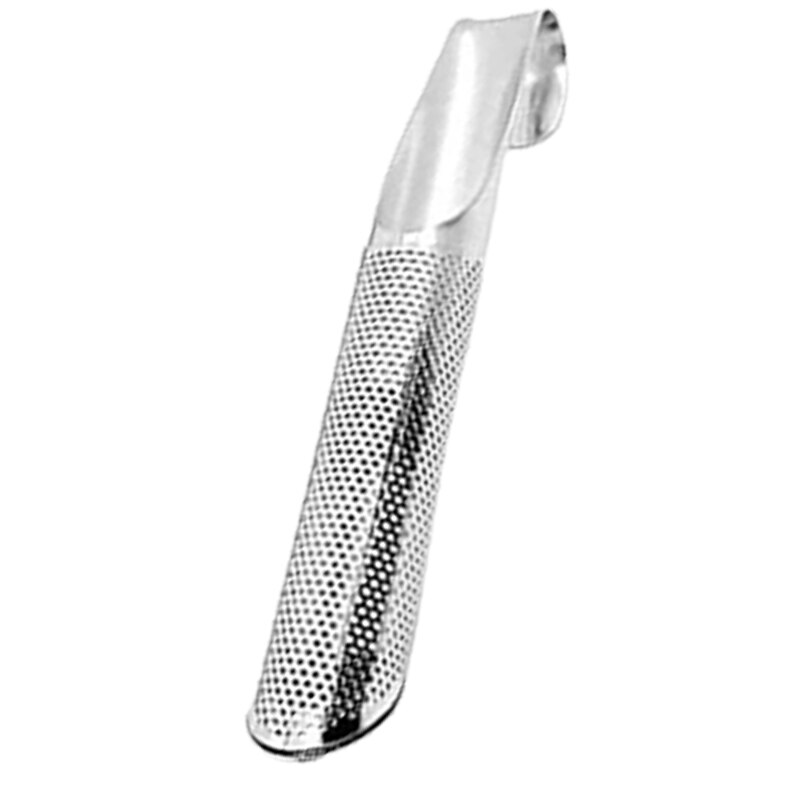 Stainless Steel Tea Diffuser 1/2pcs Strainer Stick Pipe Mesh Tea Filter Loose Leaf Strainers Tea Scoops Teaware: 1pcs