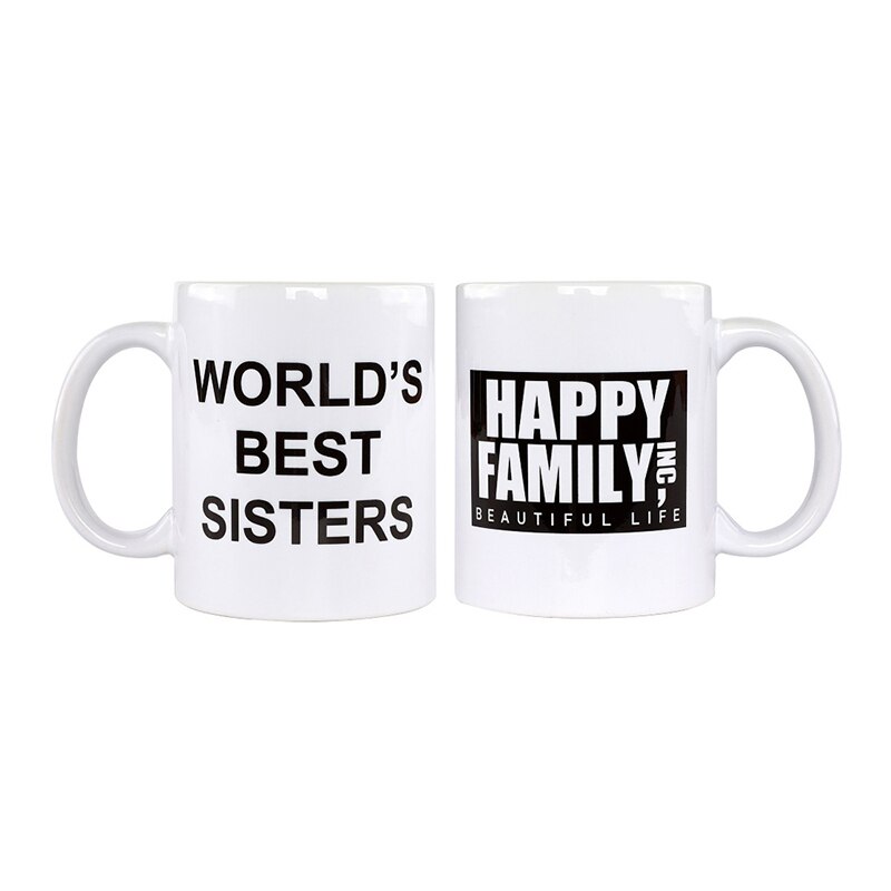 Le bureau-le meilleur patron du monde 11 oz drôle en céramique café thé cacao tasse Unique famille tasses: sister