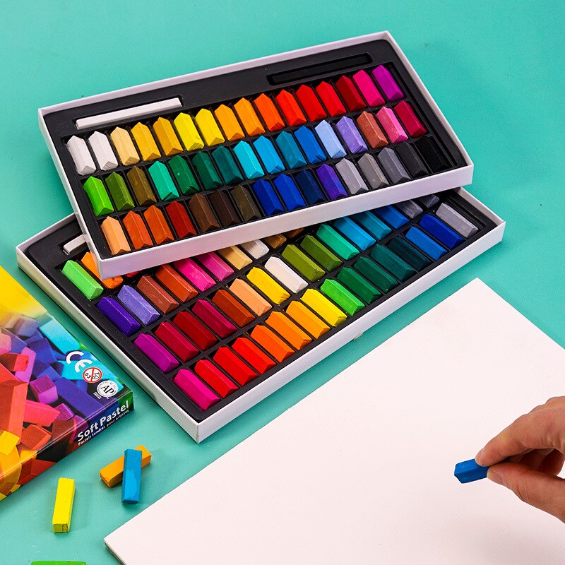 Juego de Toner portátil para tinte de pelo suave, juego de tiza para pintar en colores Pastel, 32 colores, fácil de usar, de 48/60