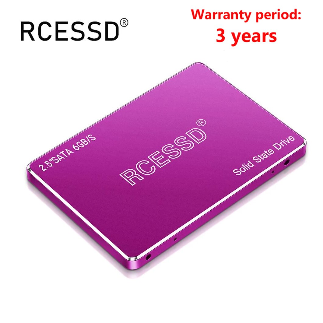 Rcessd Hdd 2.5 Sataiii 120Gb Ssd 240 GB480GB 512Gb 1Tb 2Tb Interne Solid State Harde Schijf voor Computer Laptop Pc