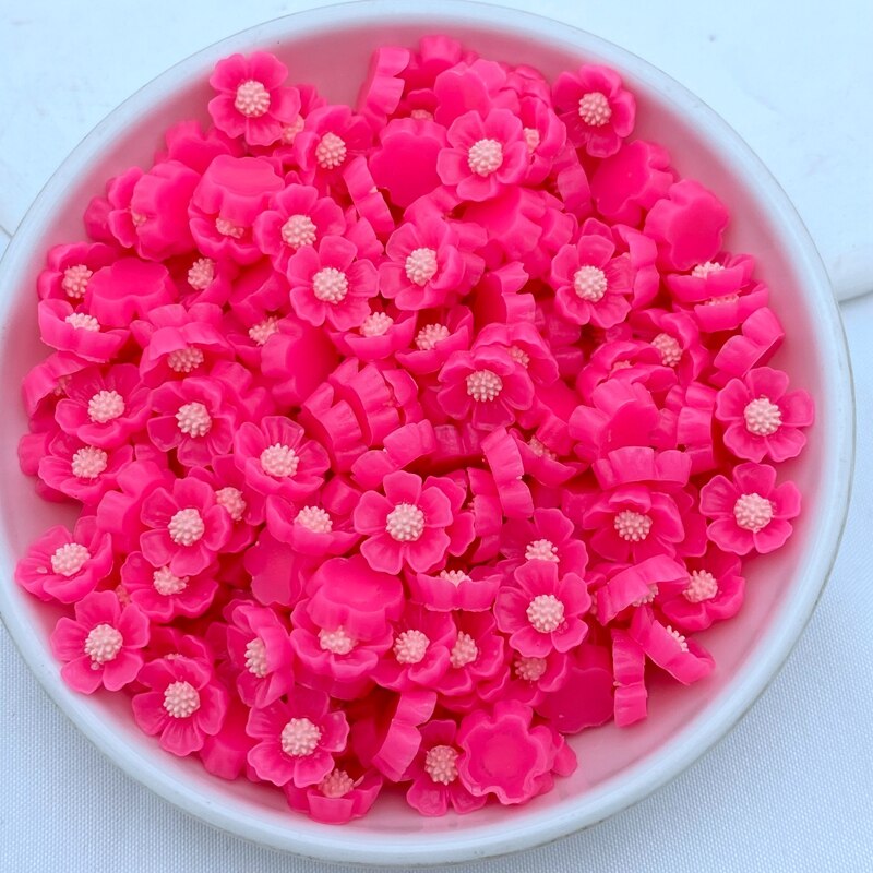 80 st söta blandade mini krysantemum blommor platt rygg harts cabochons scrapbooking gör-det-själv smycken hantverk dekoration tillbehör: B