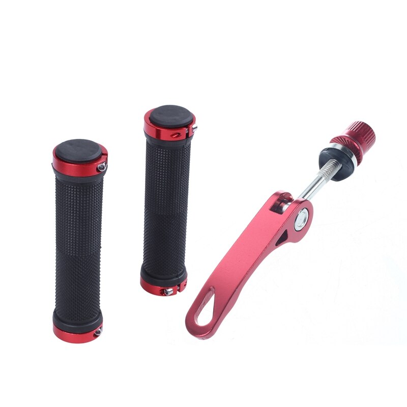 Lever Quick Clamp Tool Bolt Red Alloy Bike Route Saddle & Double Lock on Locking Bmx Mtb Mountain Bike Cycle Bicycle Handle Bar