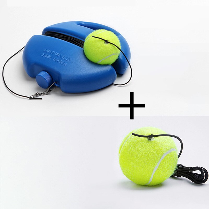 Tennis Praktijk Trainer Tennis Training Tool Enkele Zelf-Studie Oefening Rebound Bal Plint Sparring Apparaat Tennis Accessorie: New with Ball