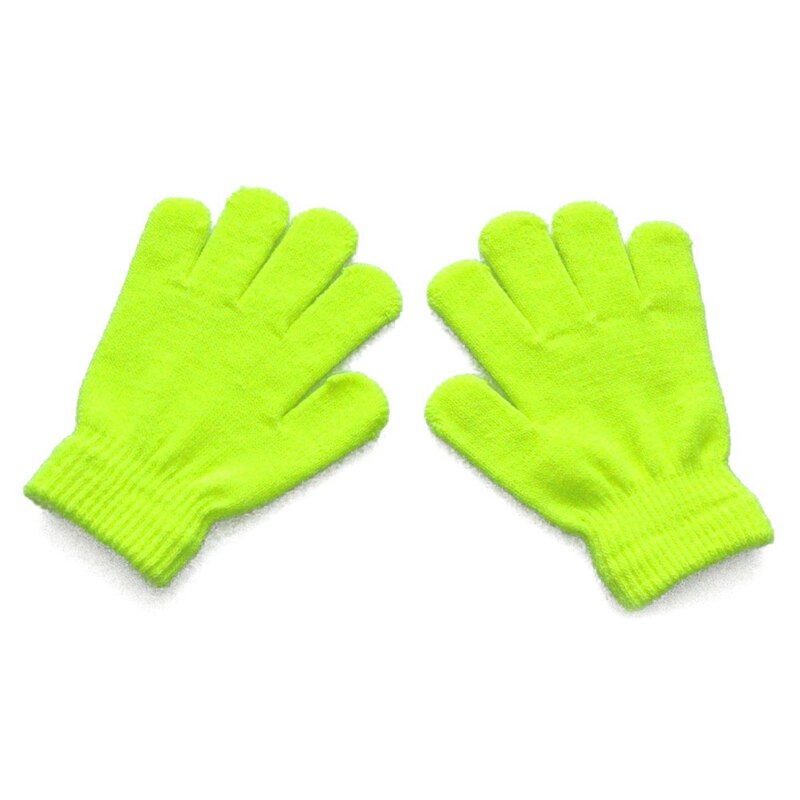 Kinderen Winter Warme Handschoenen Acryl Vinger Kinderen Warme Handschoenen Voor 7-11 Jaar Oud Kind: 04