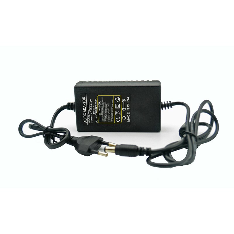 Cctv Camera Power Adapter DC12V 2A Ahd Camera Dvr Voeding Eu/Us/Uk/Au Plug