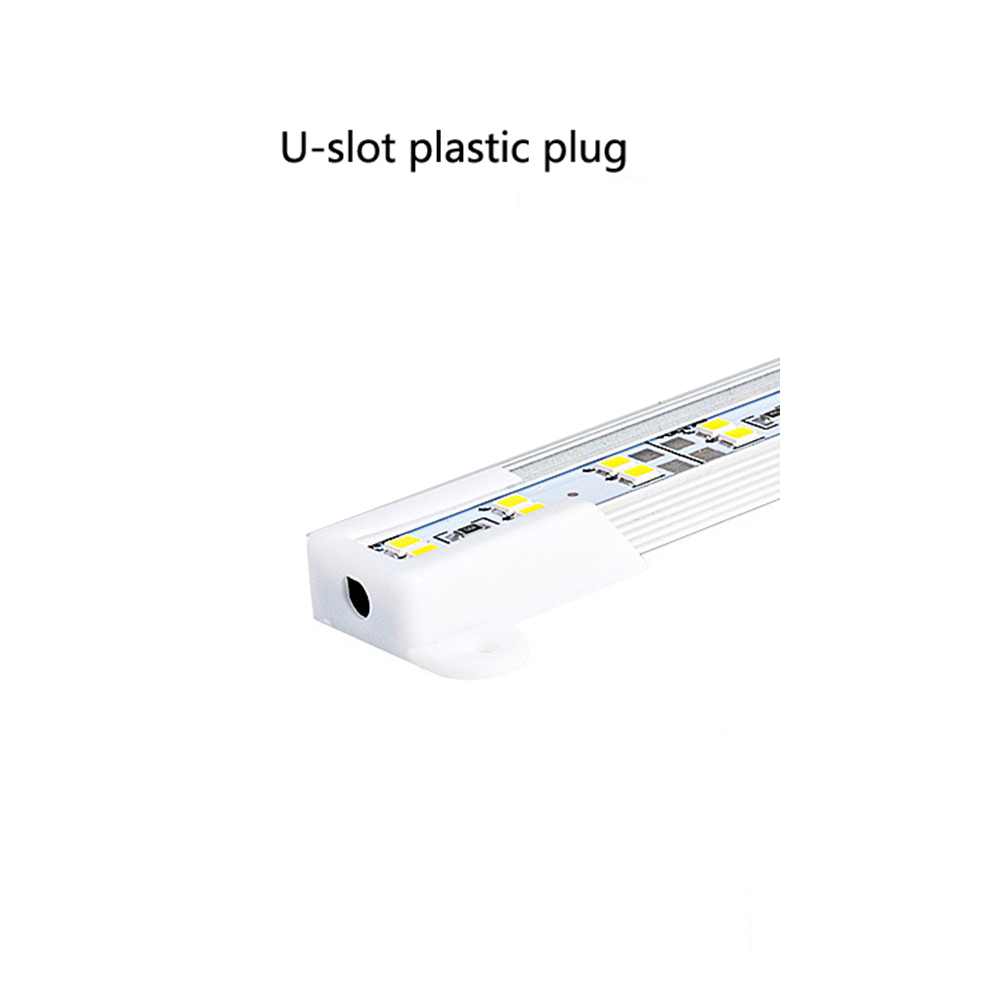 50cm Double Row LED Hard Bar Light Aluminium Rigid Strip Cool White Warm White 12V LED Light Lamp 5PCS