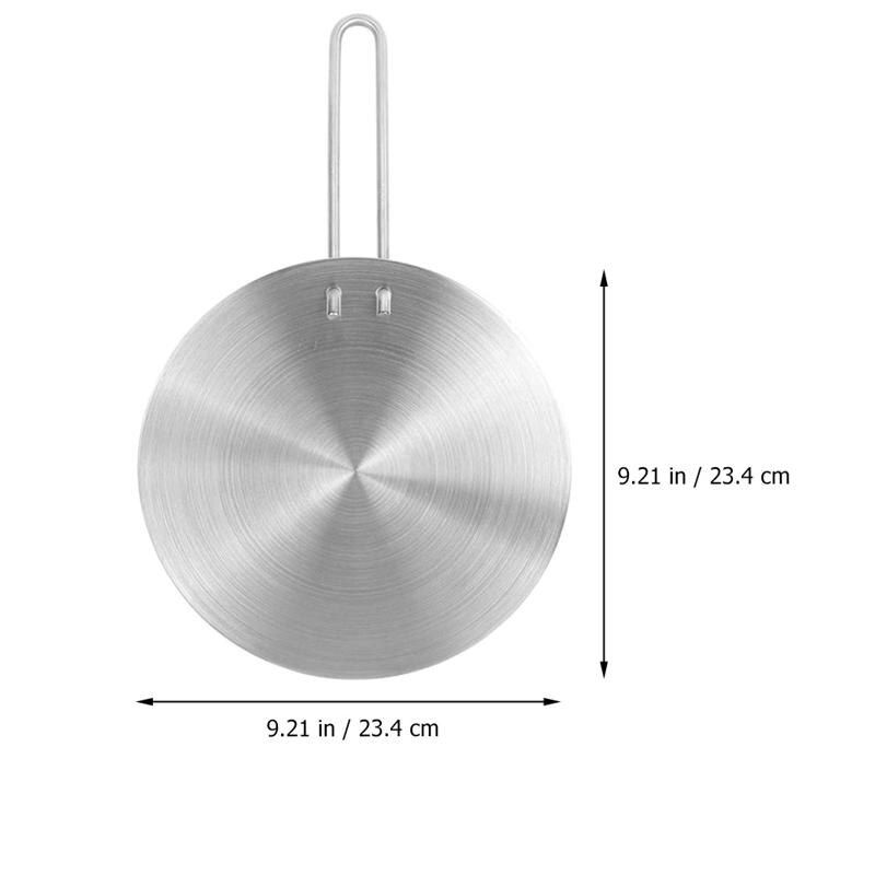 Stainless Steel Induction Cooker Thermal Guide Plate Cooktop Heat Converter Disk Composite Steel Induction Cooker Plate Adapter