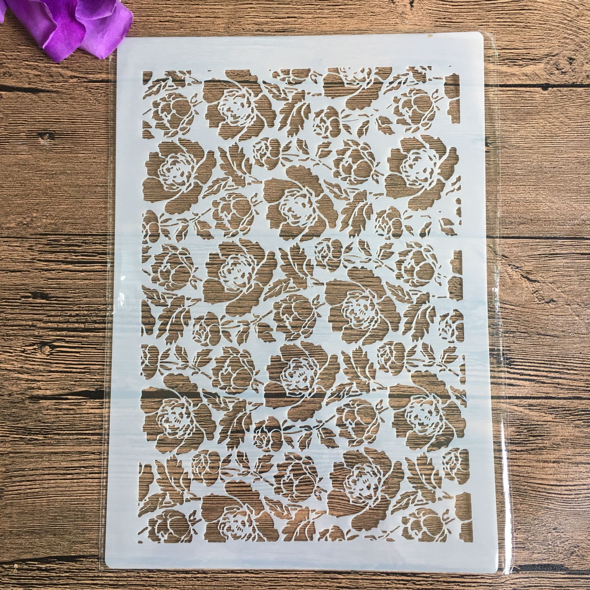 A4 29 * 21cm Mandala flower DIY Stencils Wall Pain... – Vicedeal