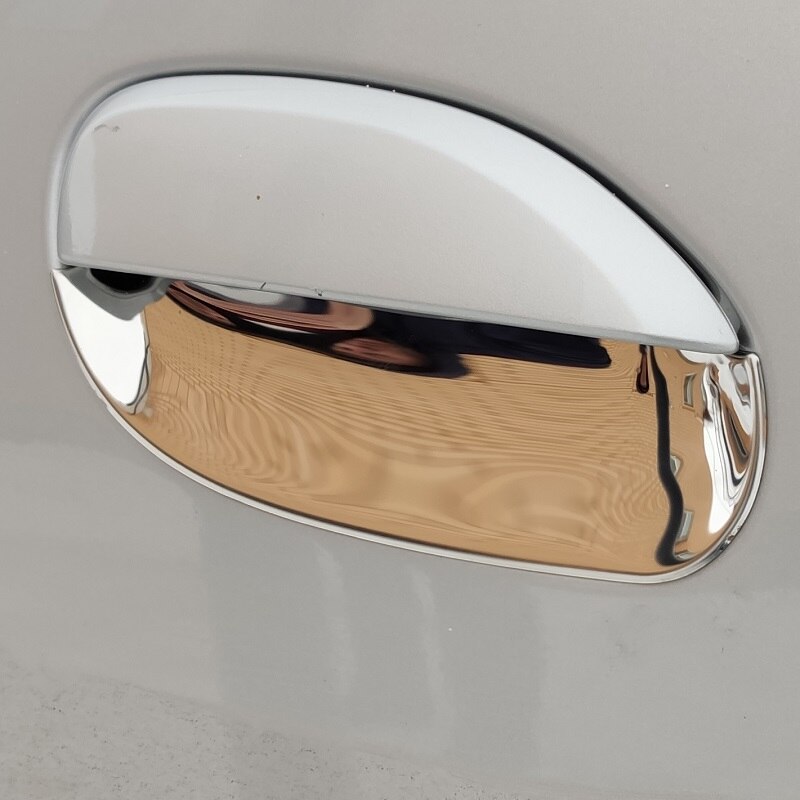 Bol de poignée de porte extérieure en acier inoxydable, pour Renault Dacia Logan 2 Sandero 2 capots de bordure