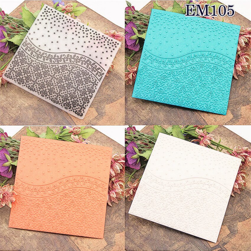 Dossiers de gaufrage de flocons de neige en plastique, bosse de Scrapbooking, modèle de bricolage, Fondant, indentation, gâteau Photo, carte d&#39;album, 15x15cm