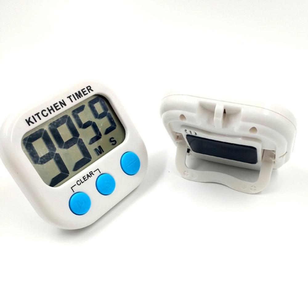 Digital Kitchen Timer Household Large-screen Electronic Timer Portable Electronic Alarm Clock Cooking Baking Laboratory Timer