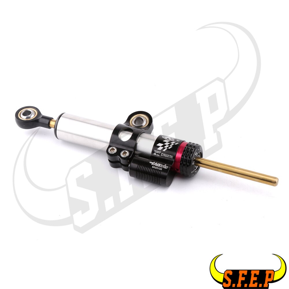 Uniwersalny CNC regulowany amortyzator kierownicy stabilizator wspornik dla Kawasaki Ninja 250 Ninja 300 Z250 Z300 ZX6R ZX10R Z750 GTR1400