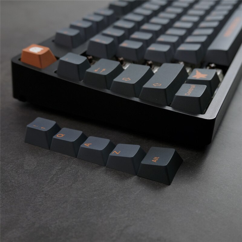 Gmk retrowave keycap 142 key set cherry profile pbt sublimation keycaps 6,25 u 7u spacebar for diy mechanical keyboards