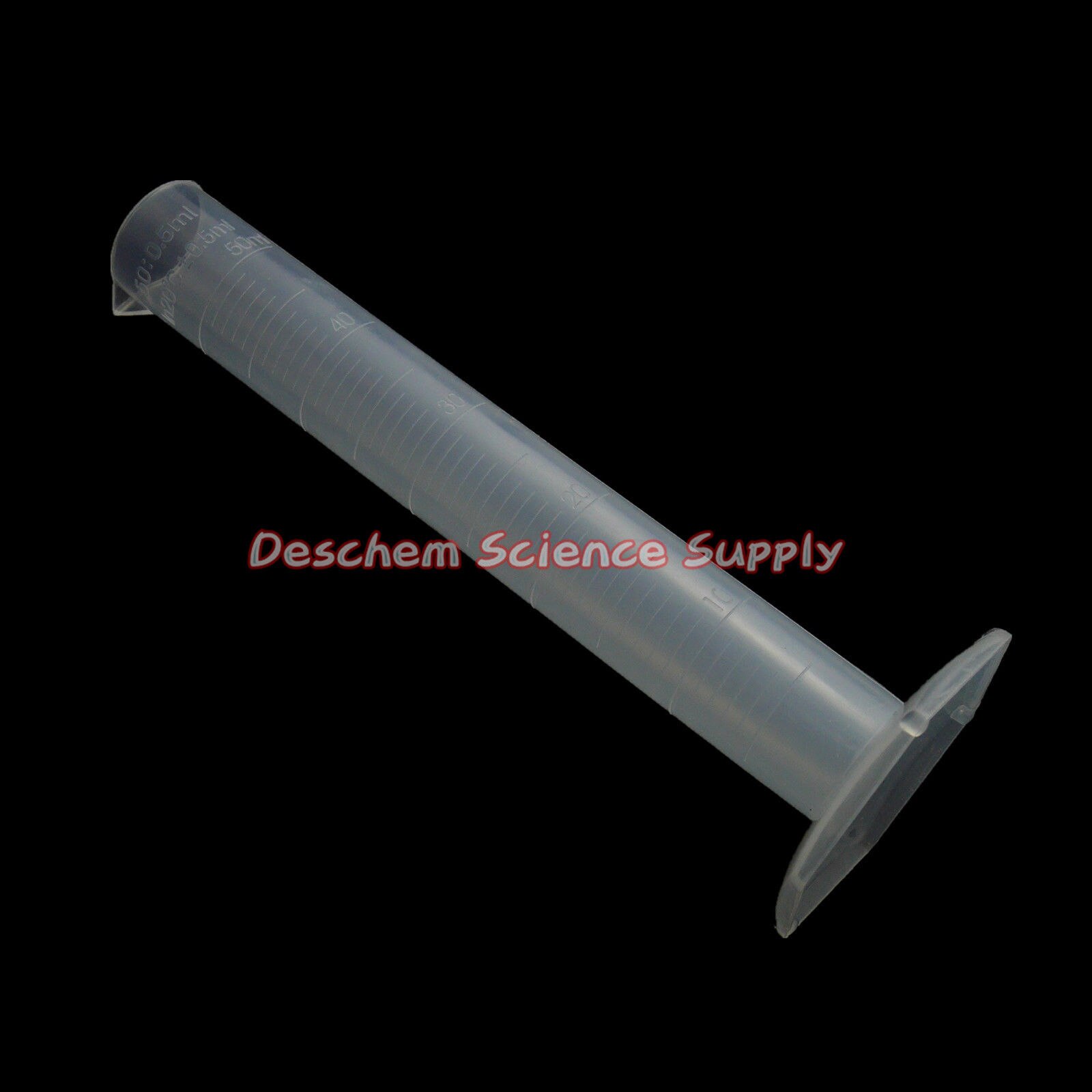 2 Pcs 25mL Lab Polypropylene Measuring Cylinder,PP Chemistry Labware