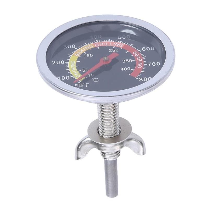 Koken Thermometer Barbecue Kachel Thermometer Bbq Rvs Temperatuur Meten Instrumenten 0 Tot 1000 Graden Celsius