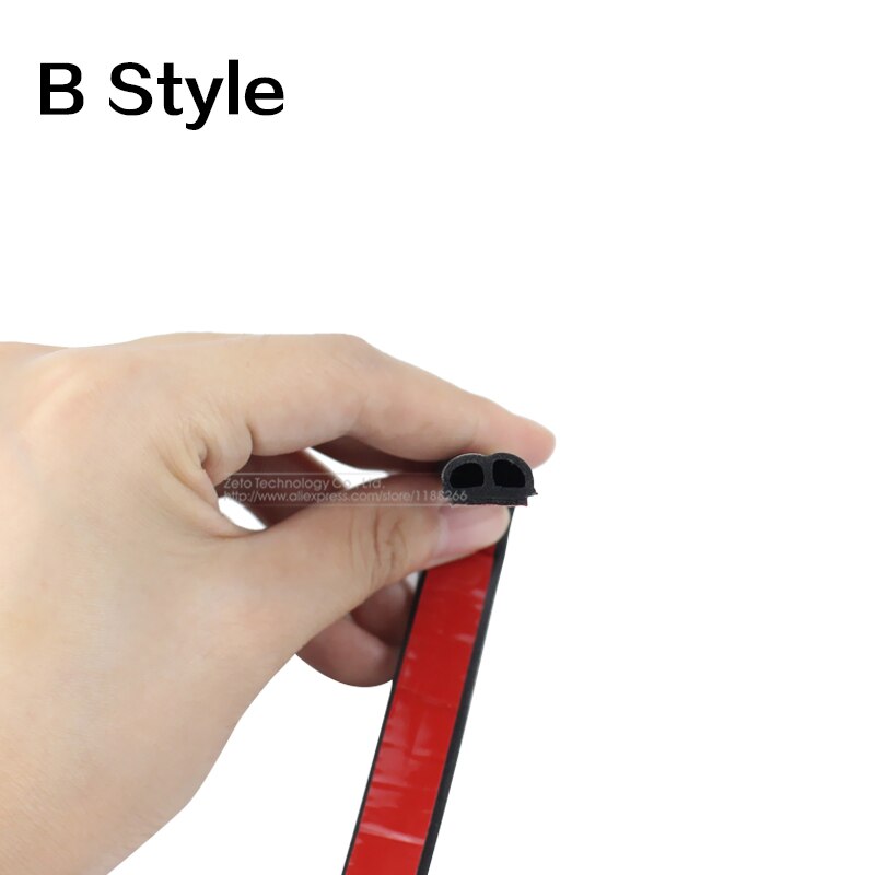 2 Meter Z D P B Type 3 M Adhesive Auto Rubberen Afdichting Geluidsisolatie Autodeur Afdichting Strip Afdichting Edge Trim Noise Isolatie